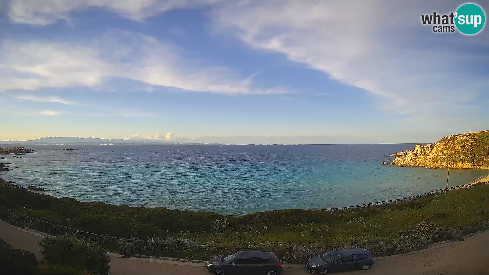 Web kamera plaže Rena Bianca – Santa Teresa Gallura – Sardinija