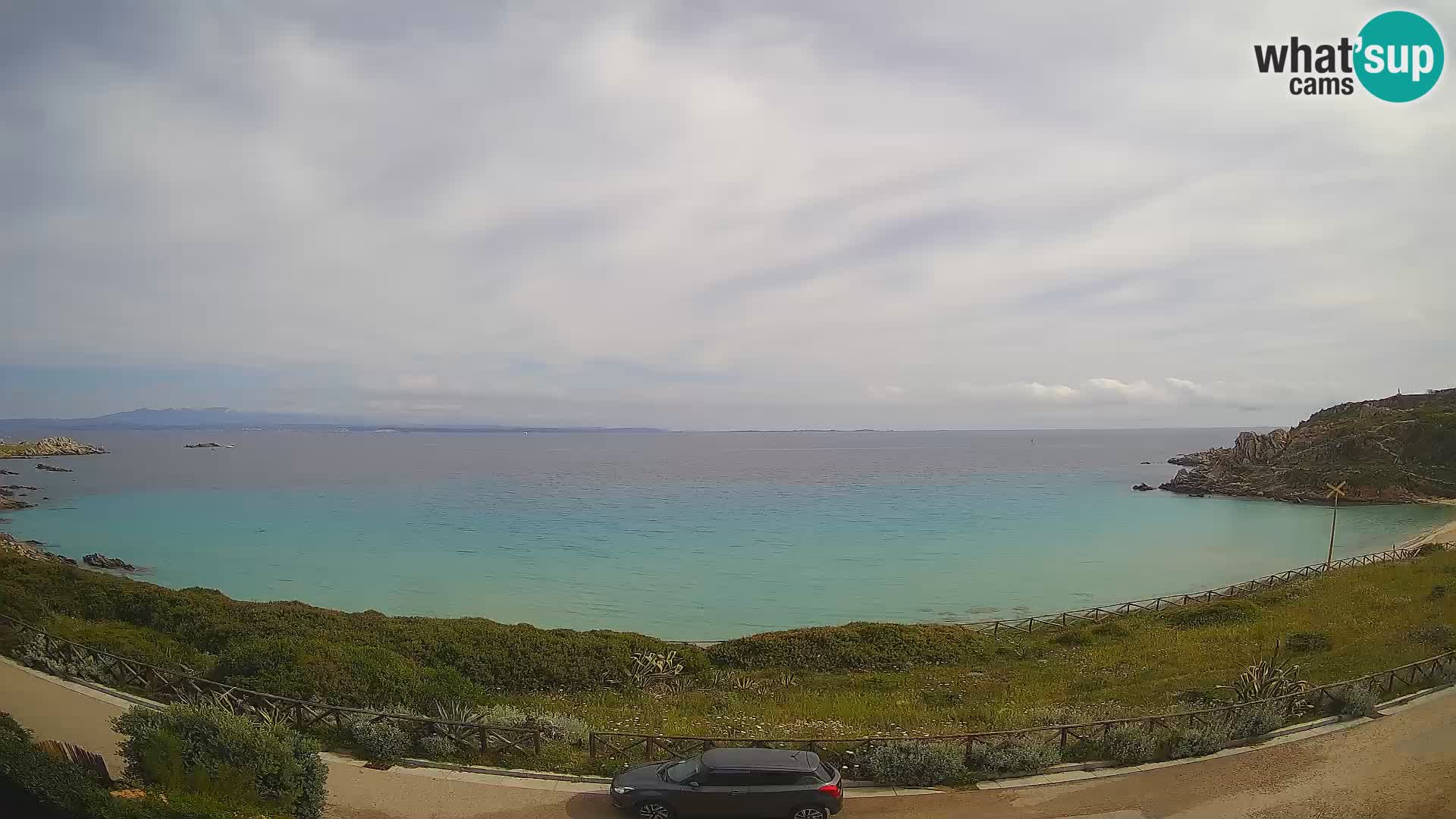 Spletna kamera plaža Rena Bianca – Santa Teresa Gallura – Sardinija