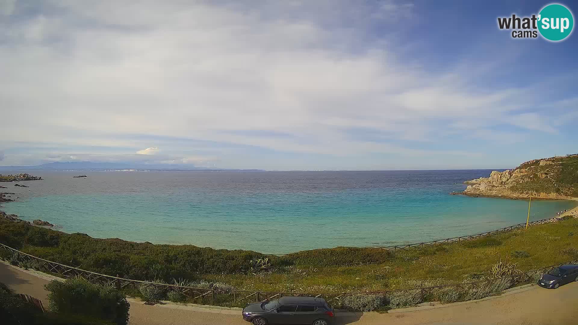 Webcam Rena Bianca beach – Spiaggia Rena Bianca – Santa Teresa Gallura – Sardinia