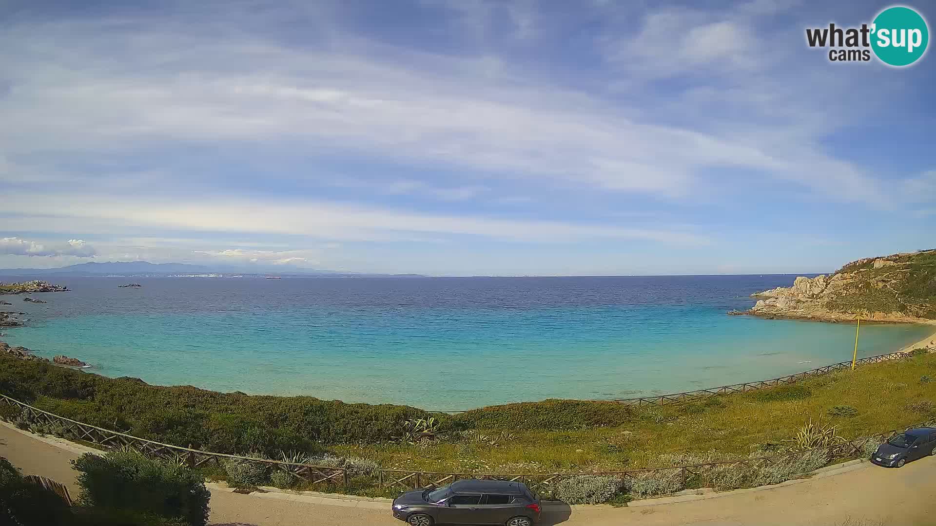 Webcam Rena Bianca beach – Spiaggia Rena Bianca – Santa Teresa Gallura – Sardinia