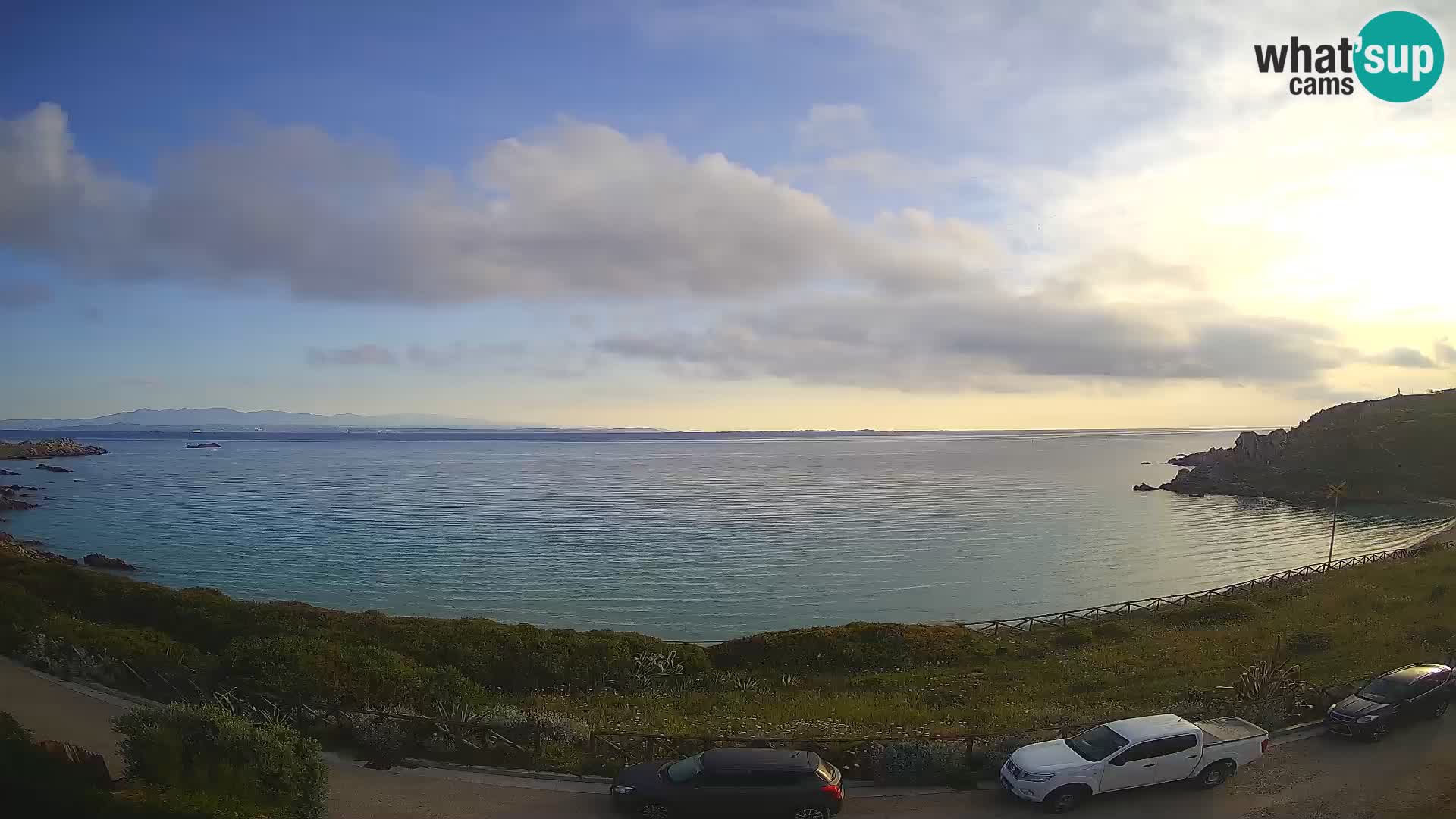 Spletna kamera plaža Rena Bianca – Santa Teresa Gallura – Sardinija