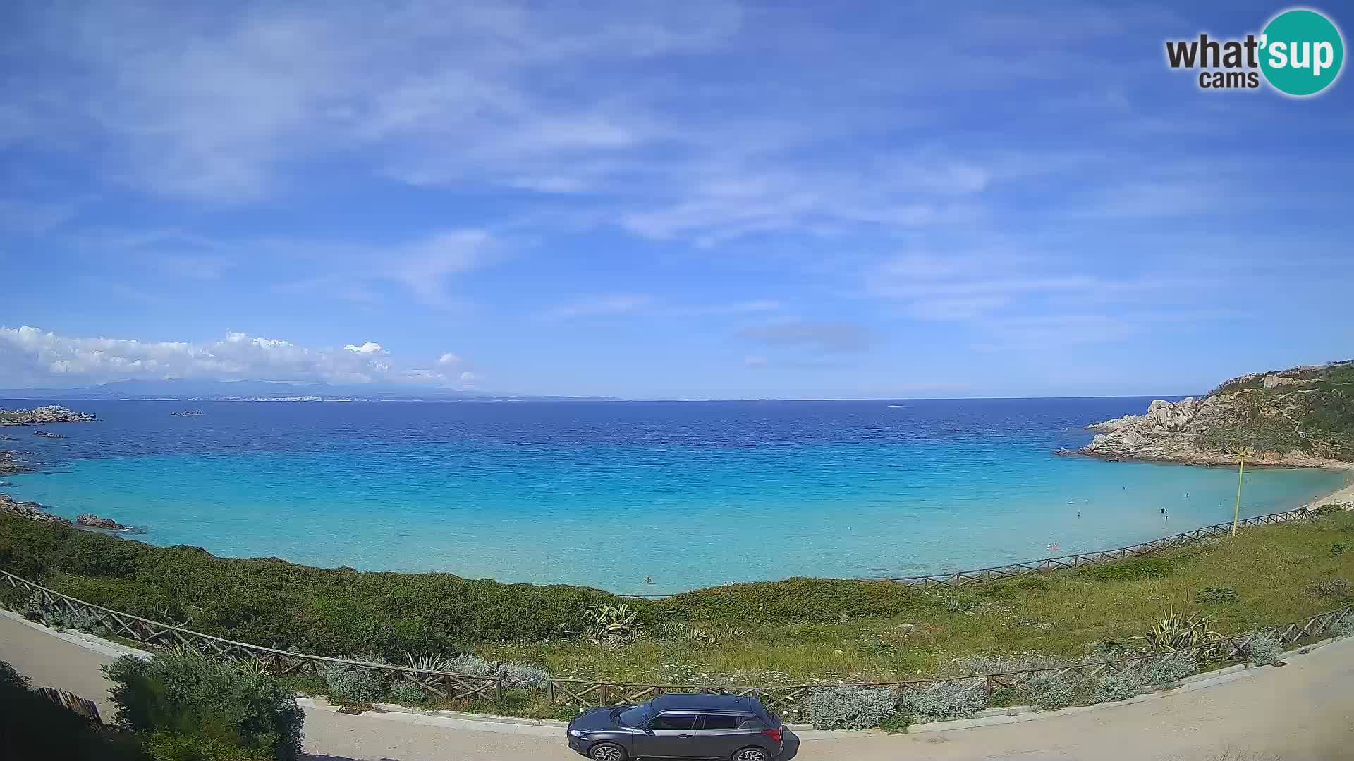 Webcam Rena Bianca beach – Spiaggia Rena Bianca – Santa Teresa Gallura – Sardinia