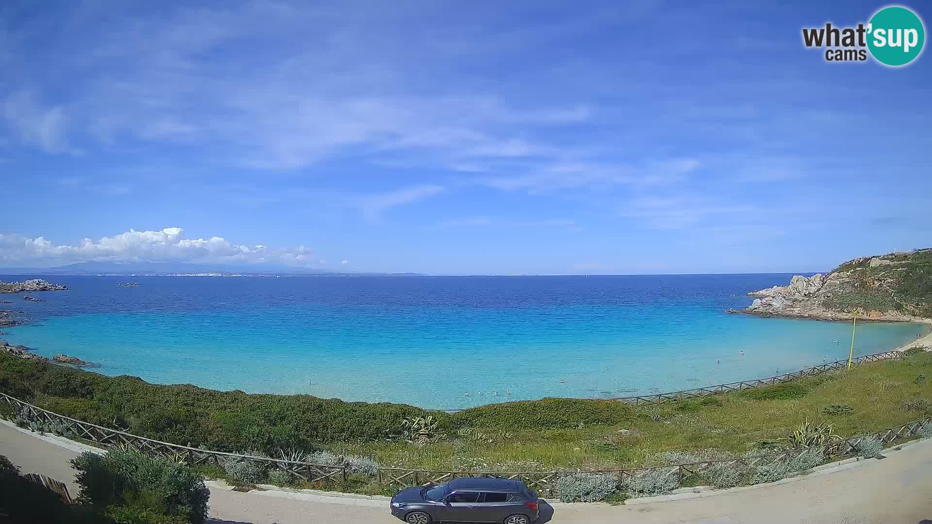 Webcam Rena Bianca beach – Spiaggia Rena Bianca – Santa Teresa Gallura – Sardinia