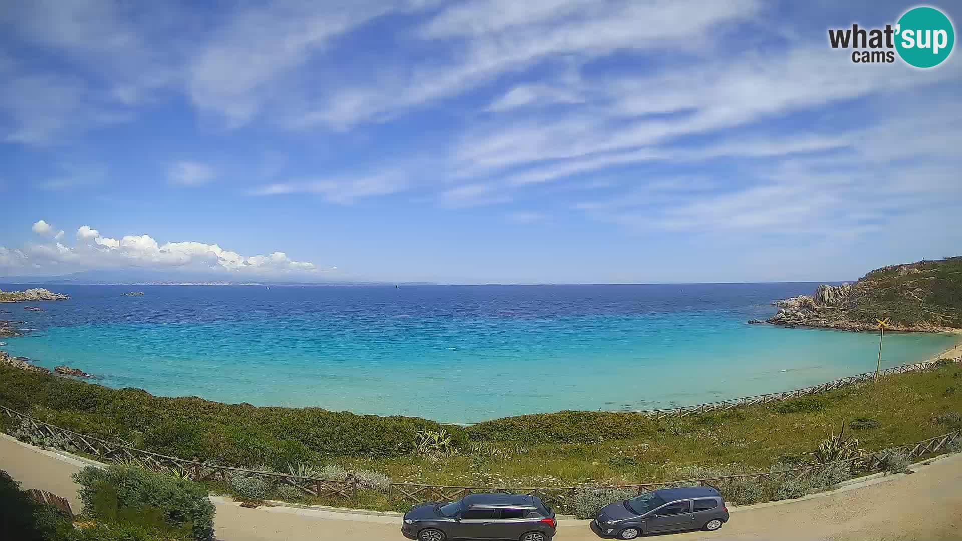 Cámara web playa Rena Bianca – Santa Teresa Gallura – Cerdeña