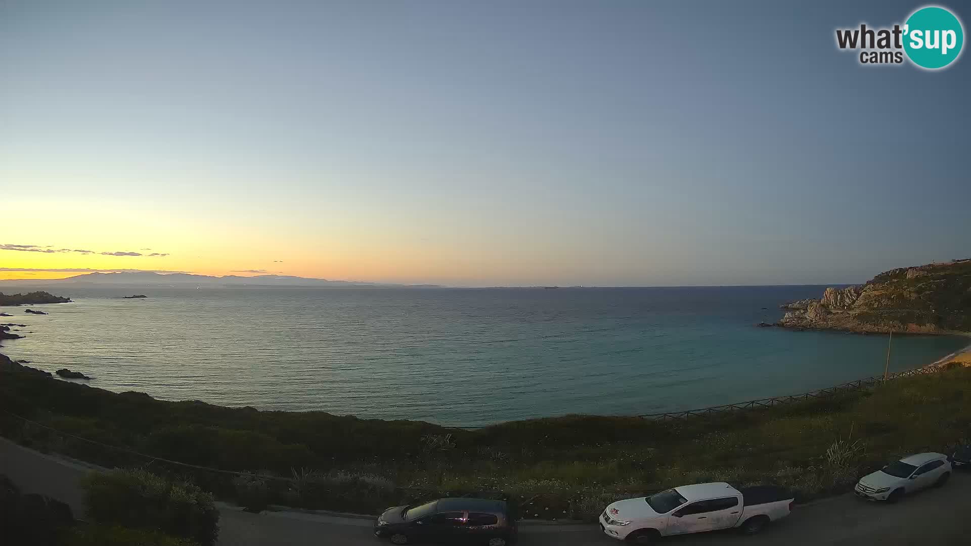 Webcam Rena Bianca beach – Spiaggia Rena Bianca – Santa Teresa Gallura – Sardinia