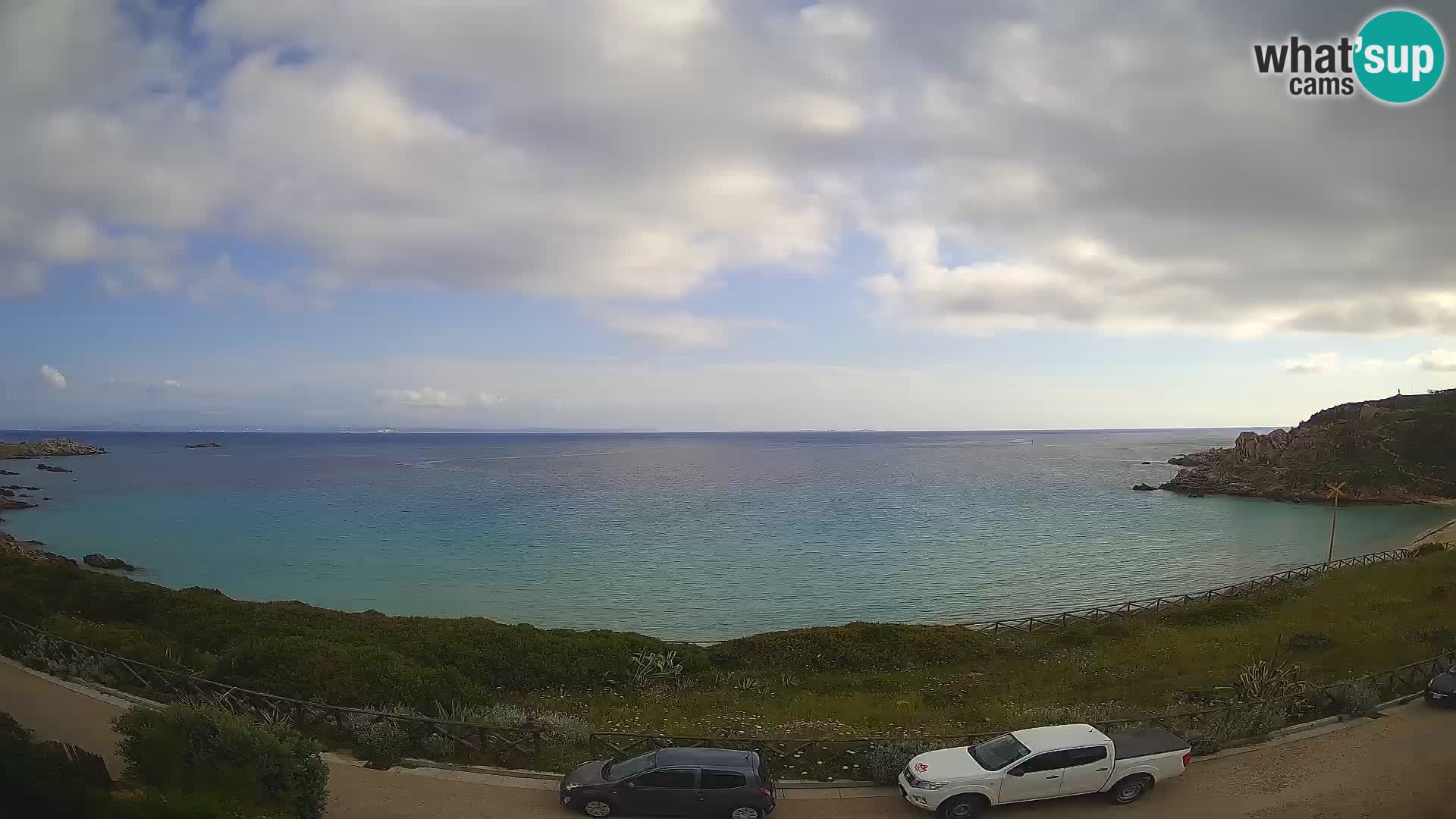 Webcam Rena Bianca beach – Spiaggia Rena Bianca – Santa Teresa Gallura – Sardinia
