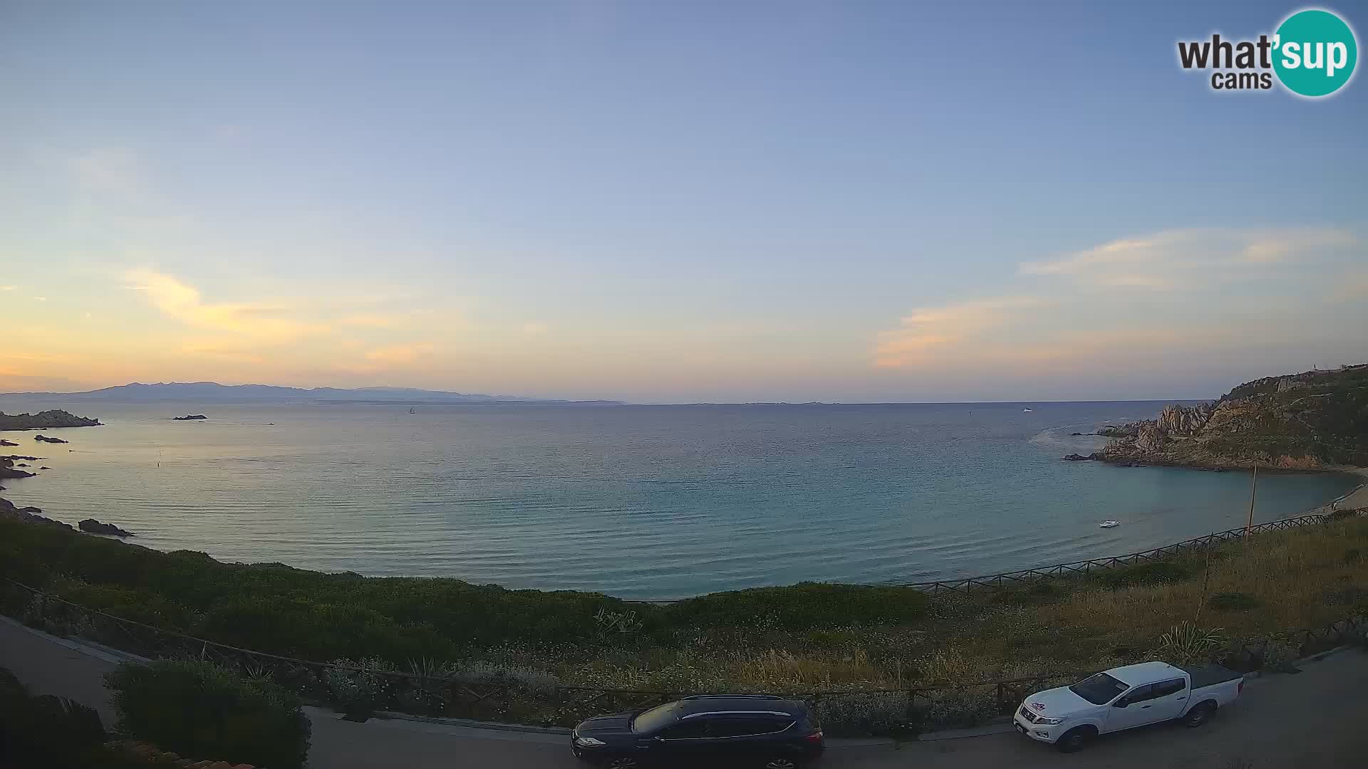 Webcam de la plage Rena Bianca – Santa Teresa Gallura – Sardaigne