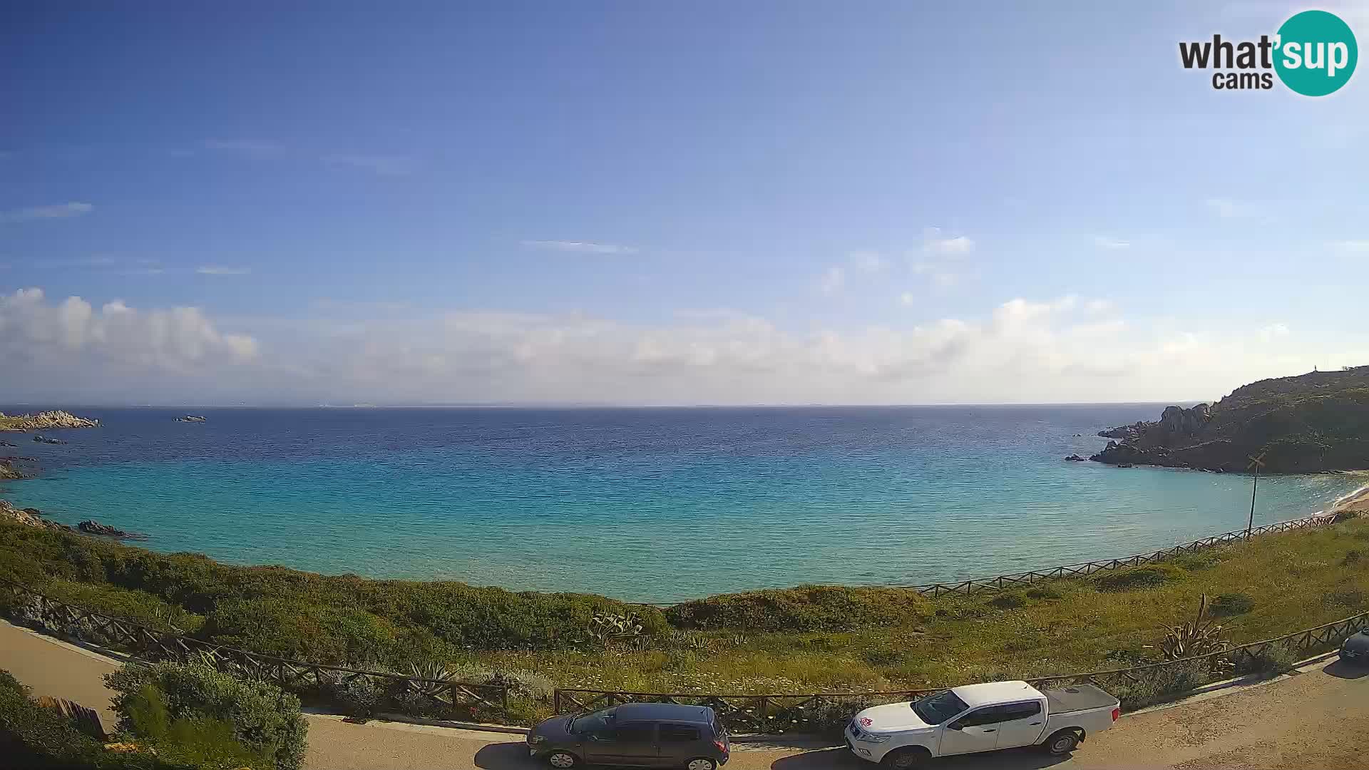Webcam Spiaggia Rena Bianca – Santa Teresa Gallura – Sardegna