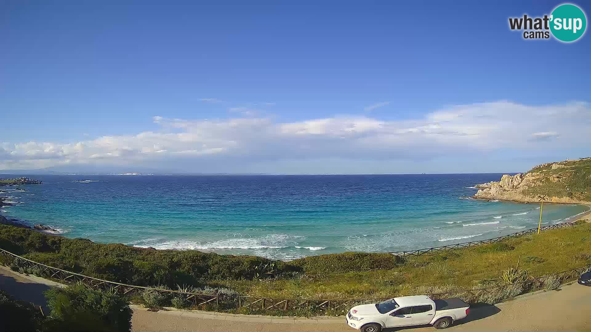 Webcam Rena Bianca beach – Spiaggia Rena Bianca – Santa Teresa Gallura – Sardinia