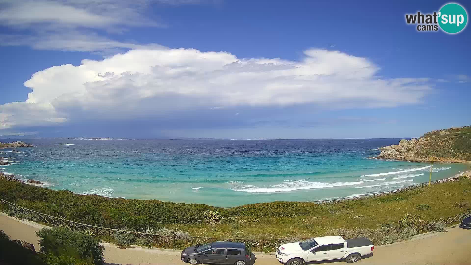 Webcam Spiaggia Rena Bianca – Santa Teresa Gallura – Sardegna
