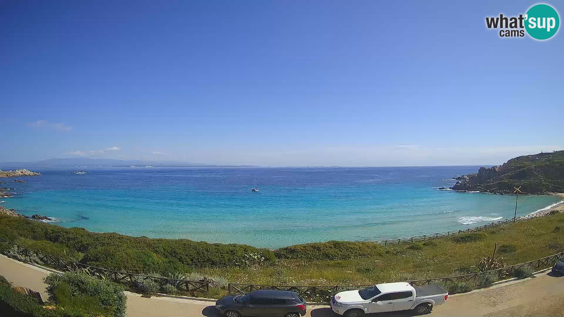 Webcam de la plage Rena Bianca – Santa Teresa Gallura – Sardaigne