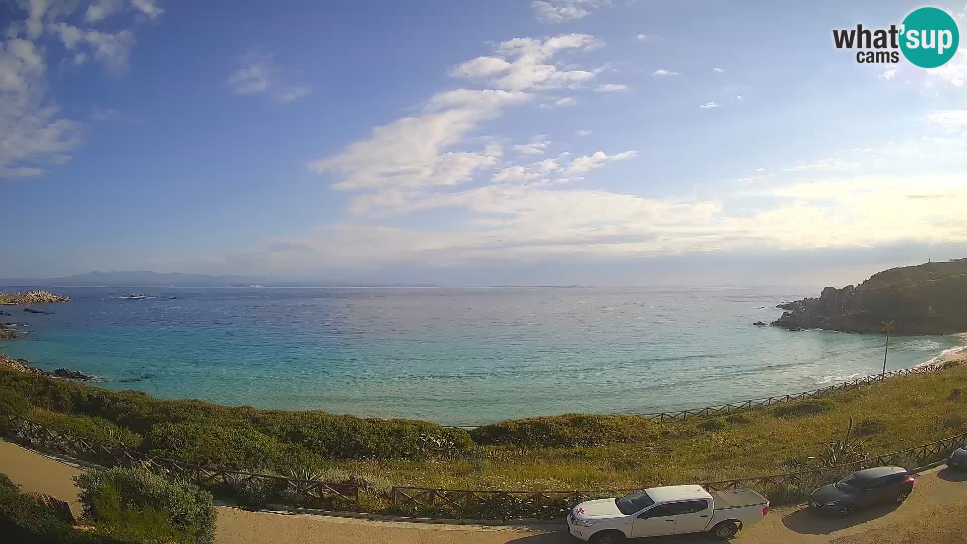 Webcam Rena Bianca beach – Spiaggia Rena Bianca – Santa Teresa Gallura – Sardinia