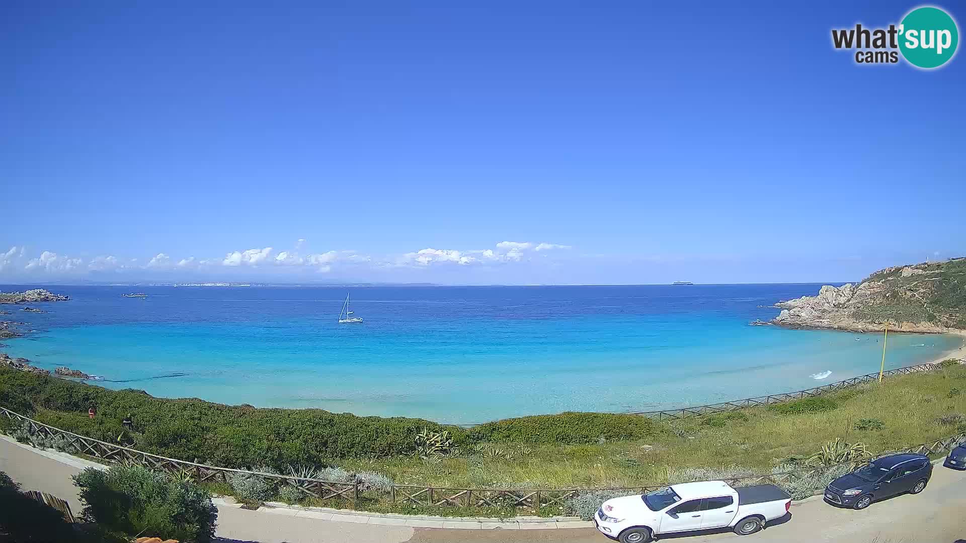Webcam Spiaggia Rena Bianca – Santa Teresa Gallura – Sardegna