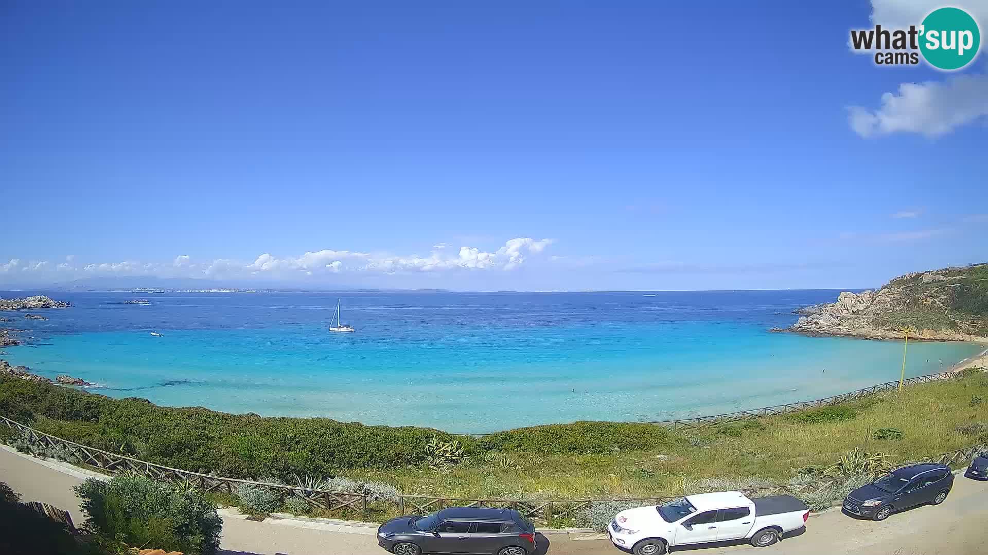 Webcam Spiaggia Rena Bianca – Santa Teresa Gallura – Sardegna