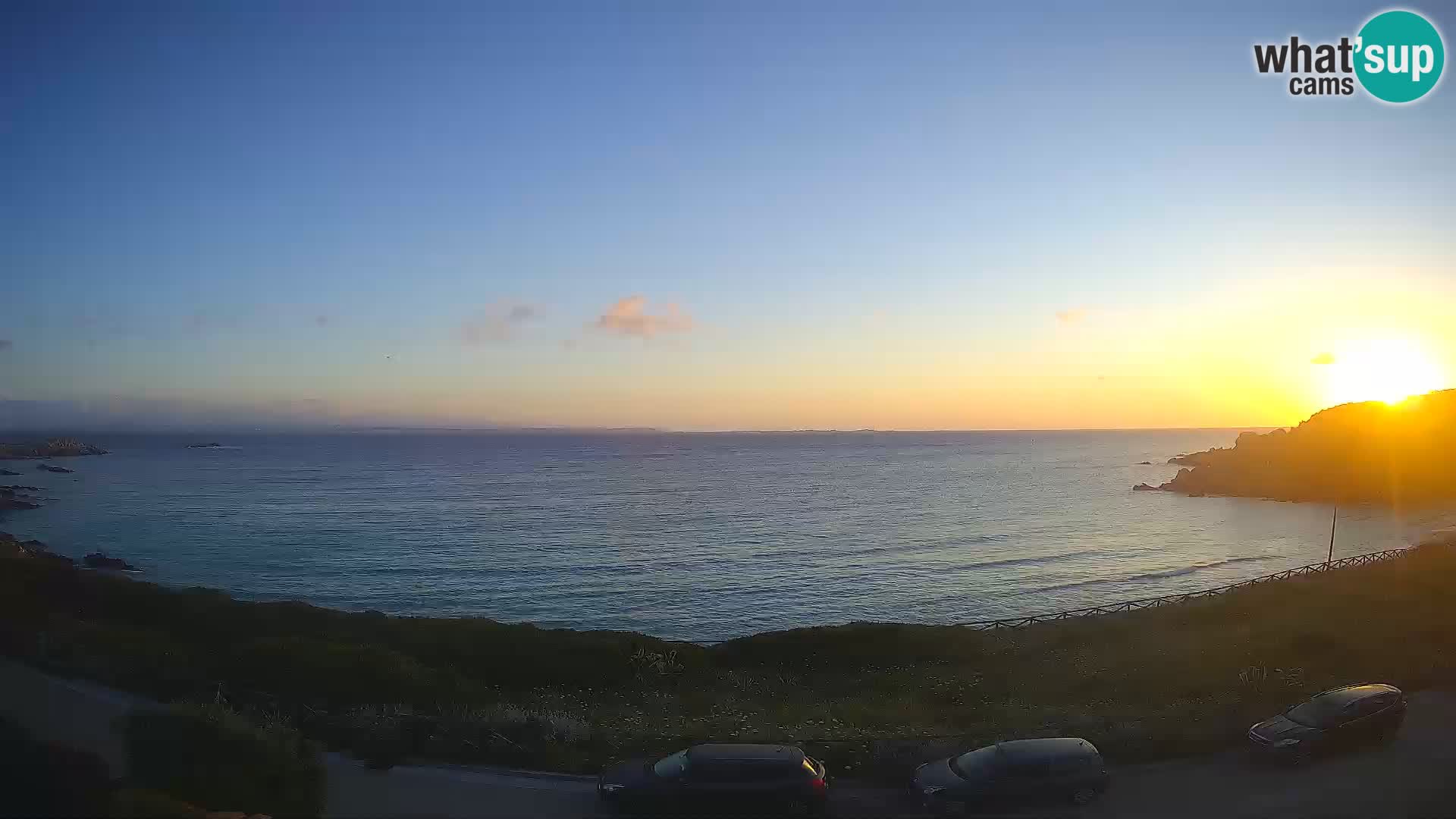 Spletna kamera plaža Rena Bianca – Santa Teresa Gallura – Sardinija