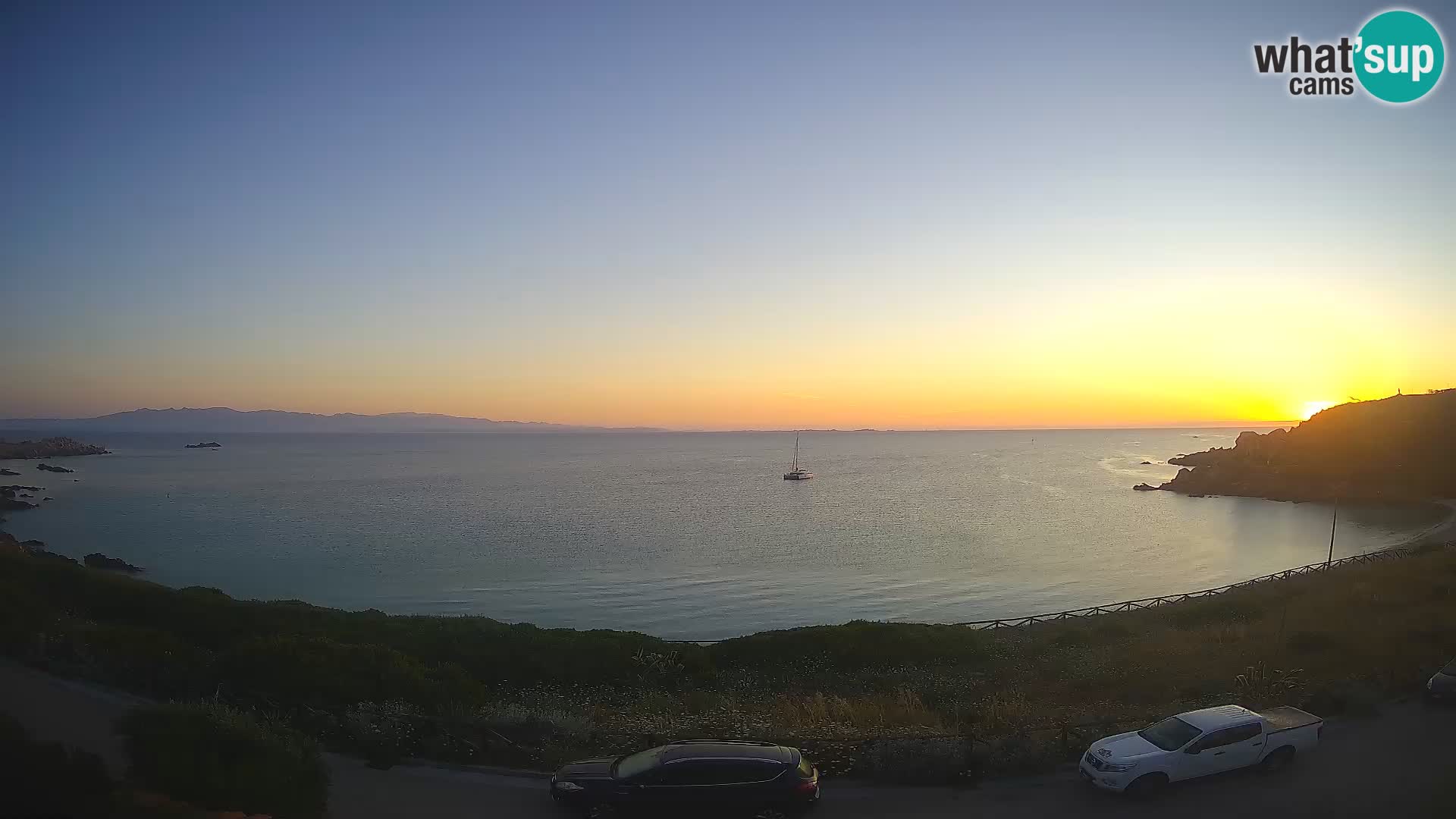 Webcam Rena Bianca beach – Spiaggia Rena Bianca – Santa Teresa Gallura – Sardinia