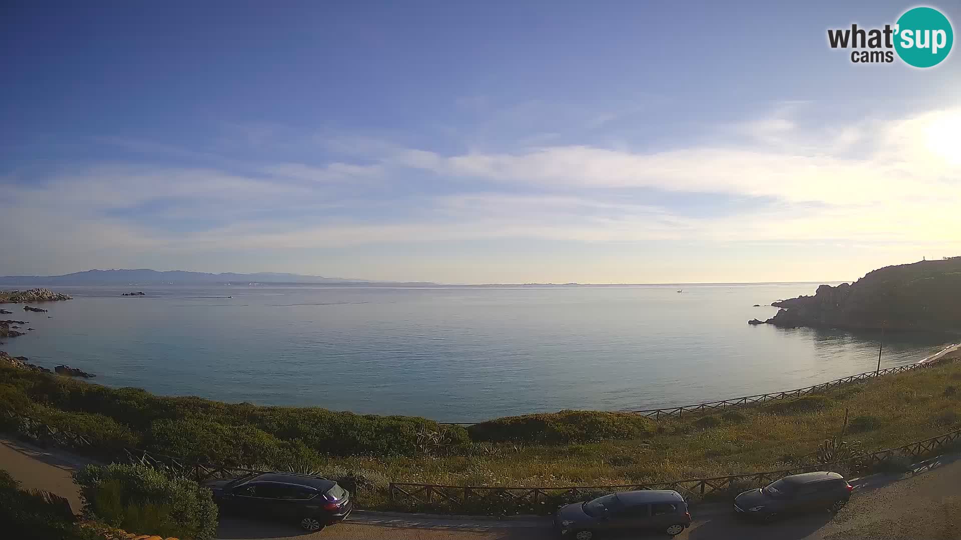 Webcam Rena Bianca beach – Spiaggia Rena Bianca – Santa Teresa Gallura – Sardinia