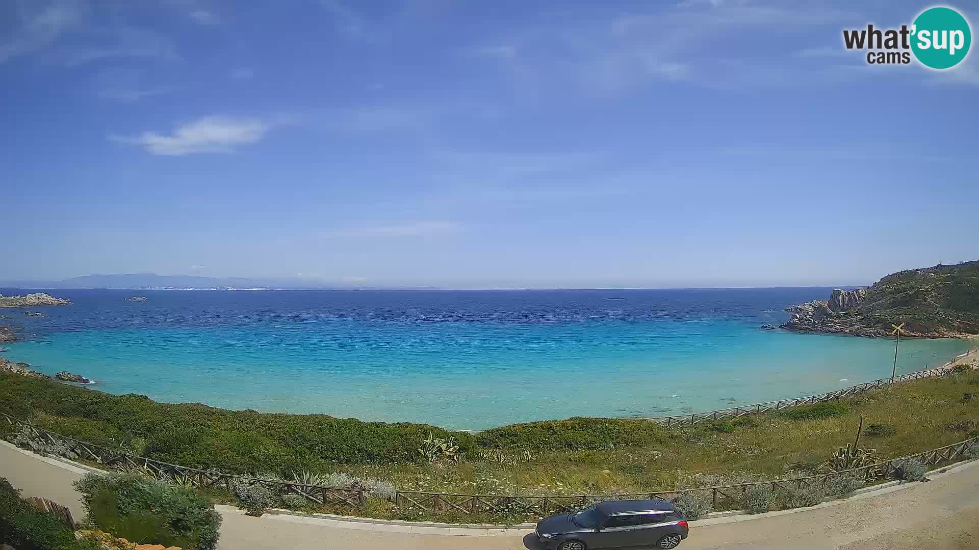 Cámara web playa Rena Bianca – Santa Teresa Gallura – Cerdeña