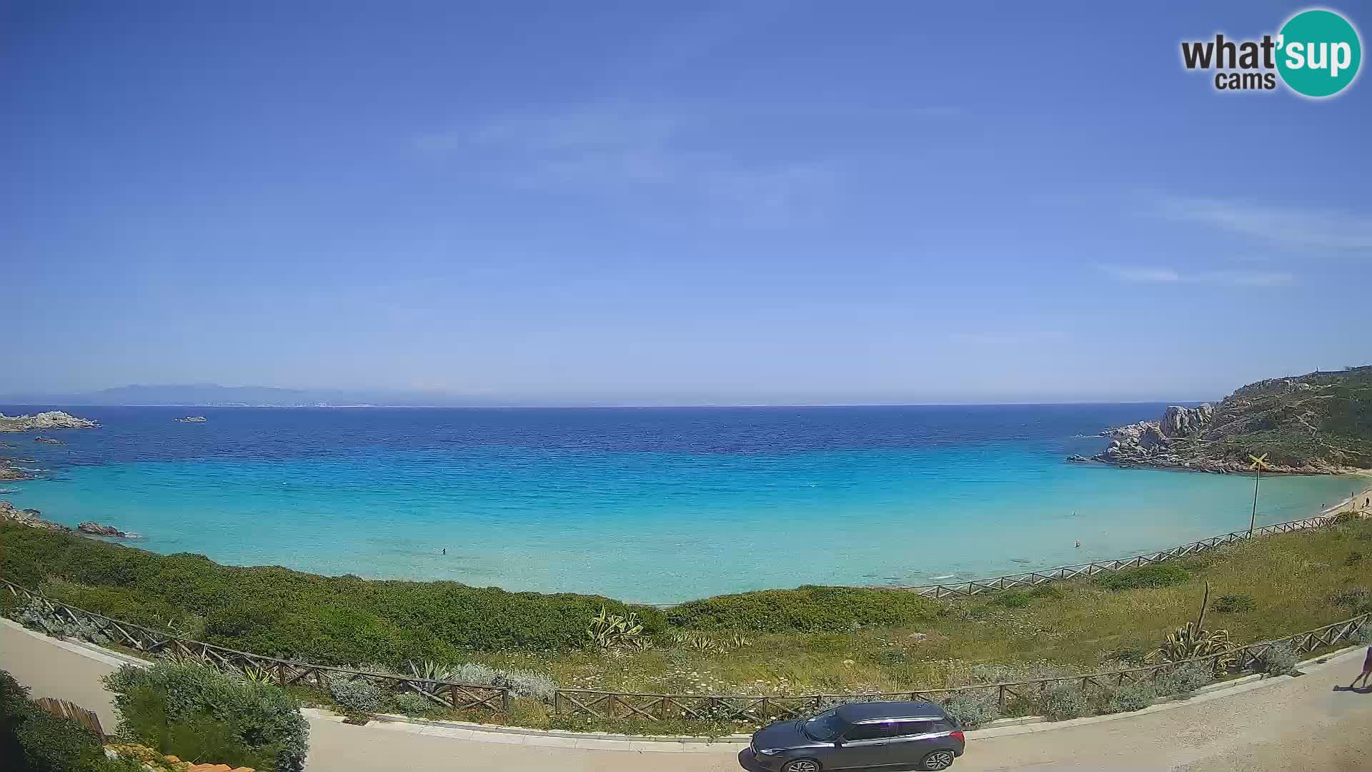 Web kamera plaže Rena Bianca – Santa Teresa Gallura – Sardinija