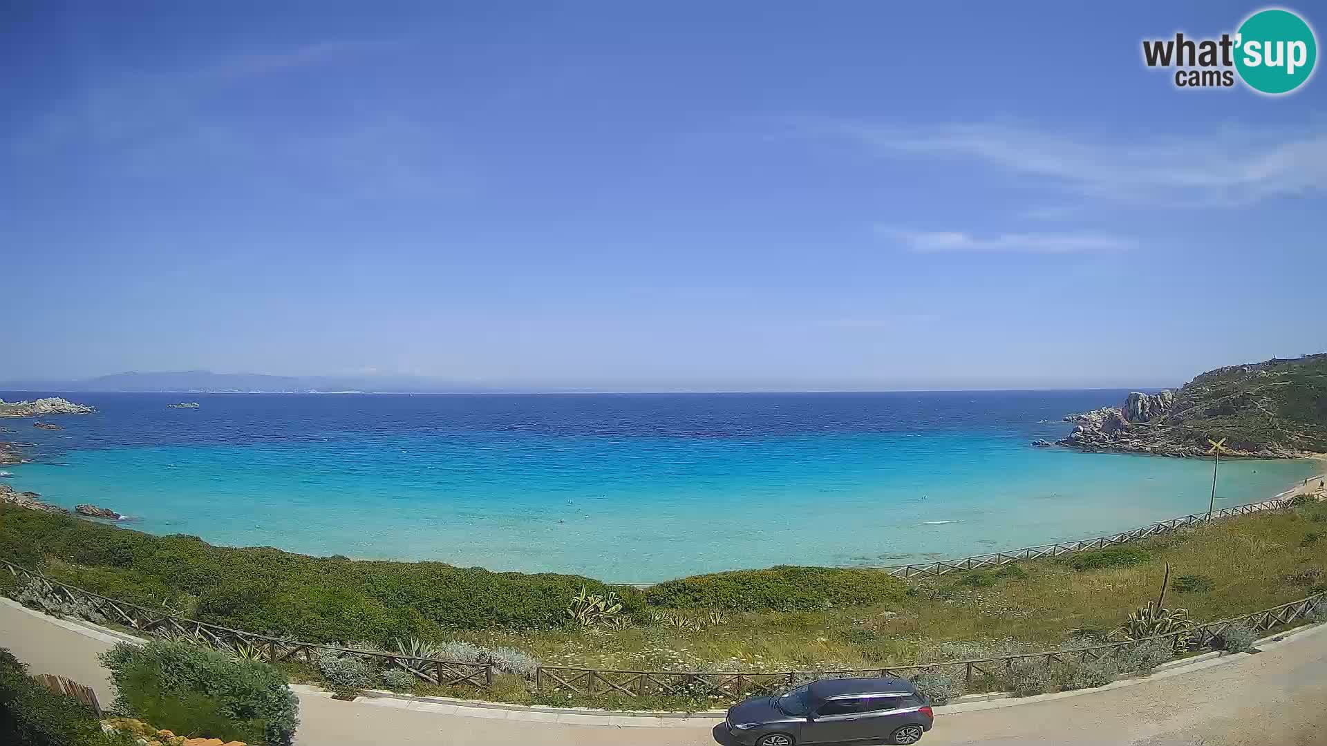 Cámara web playa Rena Bianca – Santa Teresa Gallura – Cerdeña