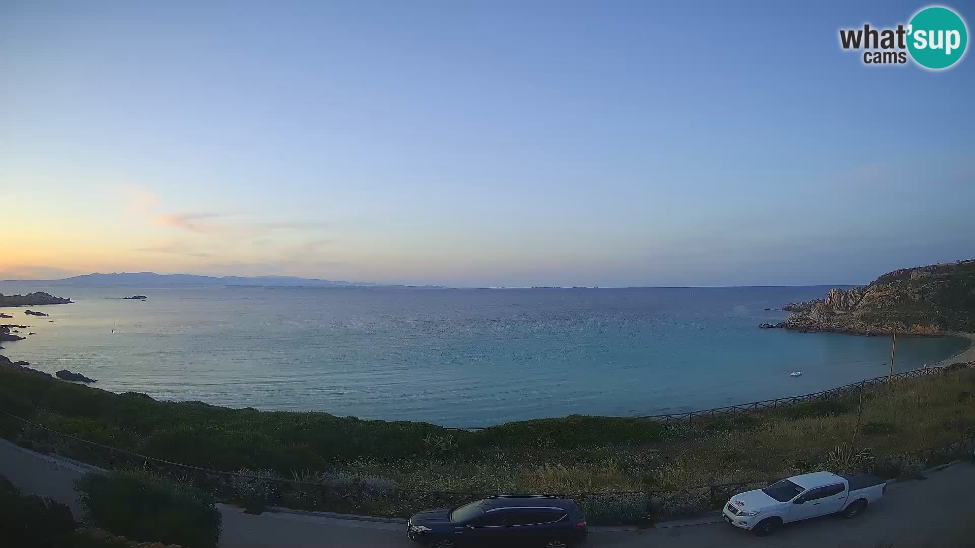 Webcam Rena Bianca beach – Spiaggia Rena Bianca – Santa Teresa Gallura – Sardinia