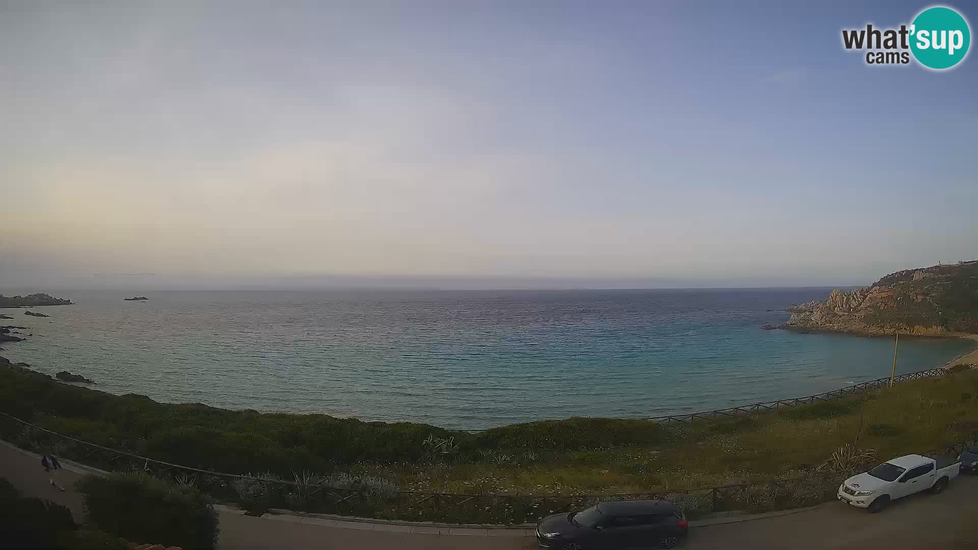 Web kamera plaže Rena Bianca – Santa Teresa Gallura – Sardinija
