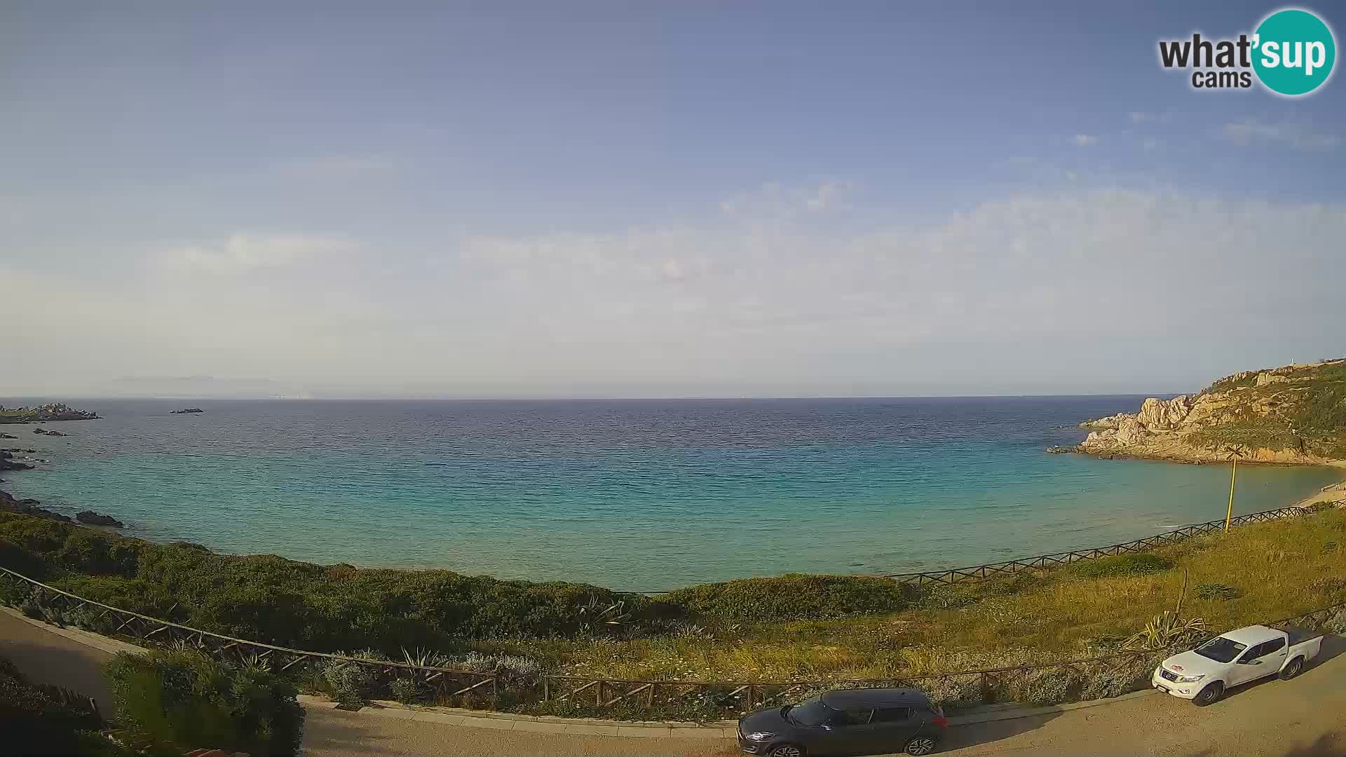 Webcam de la plage Rena Bianca – Santa Teresa Gallura – Sardaigne