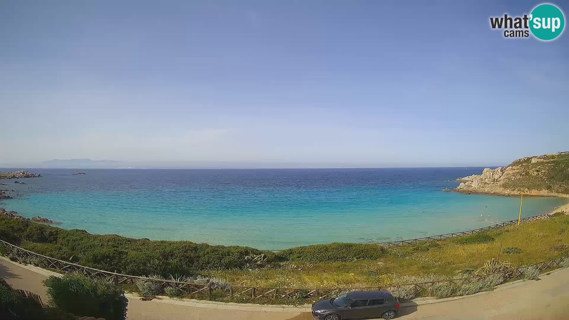 Web kamera plaže Rena Bianca – Santa Teresa Gallura – Sardinija