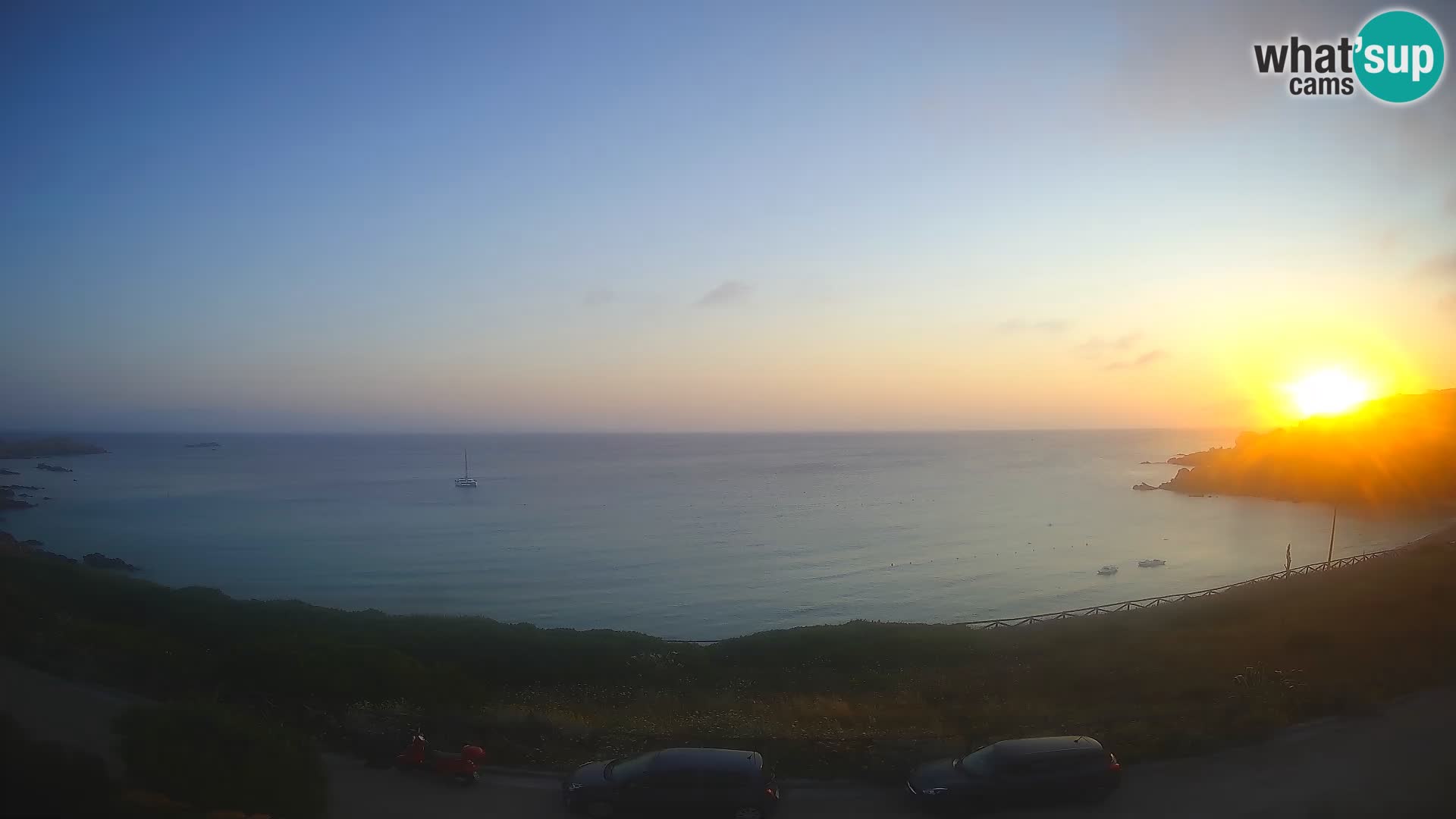 Webcam Rena Bianca beach – Spiaggia Rena Bianca – Santa Teresa Gallura – Sardinia