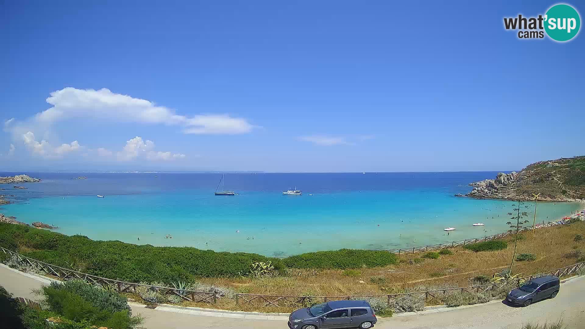 Webcam Spiaggia Rena Bianca – Santa Teresa Gallura – Sardegna