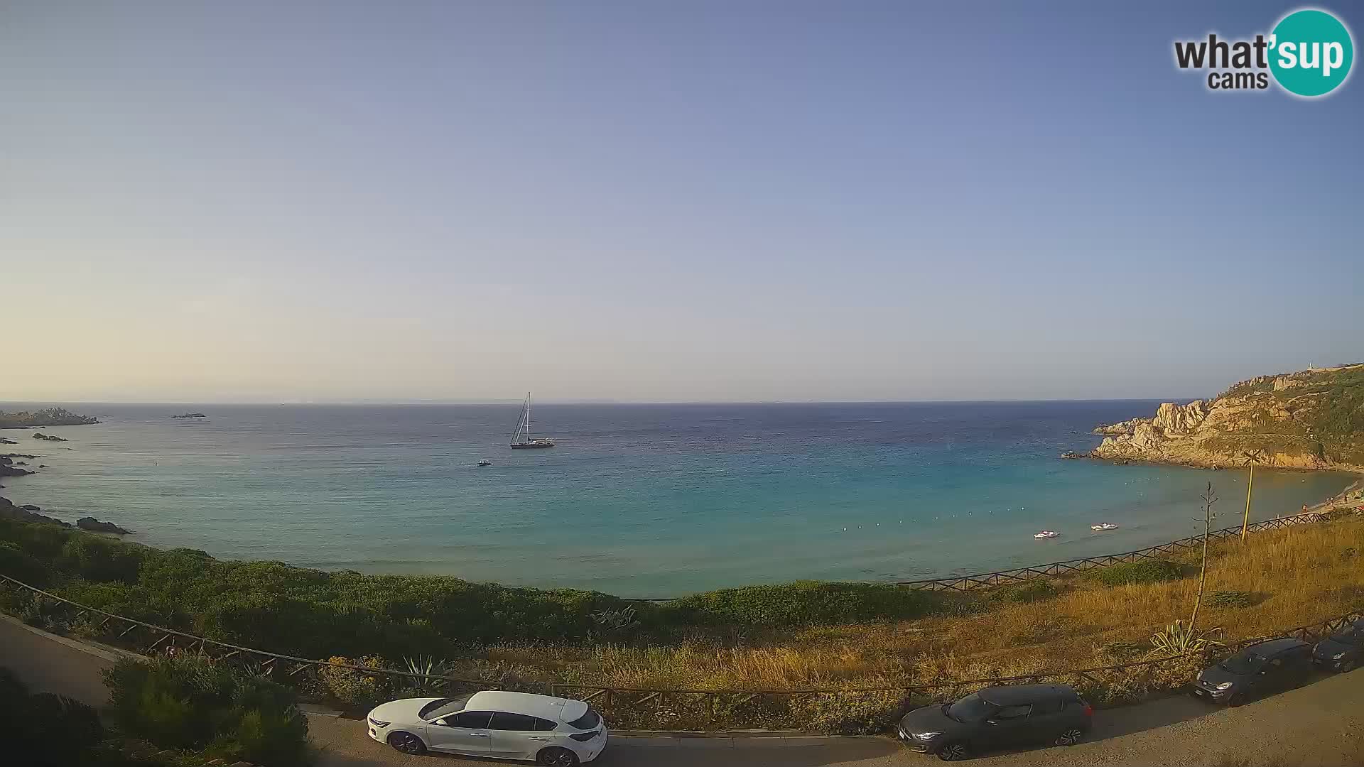 Webcam Rena Bianca beach – Spiaggia Rena Bianca – Santa Teresa Gallura – Sardinia