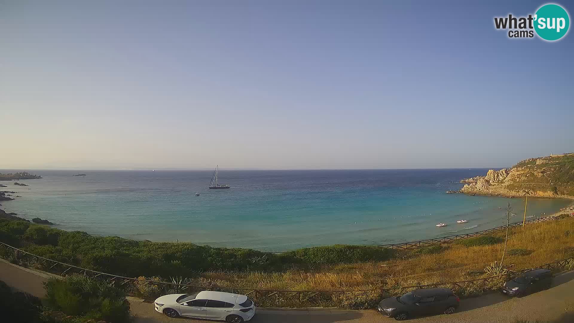 Webcam Rena Bianca beach – Spiaggia Rena Bianca – Santa Teresa Gallura – Sardinia