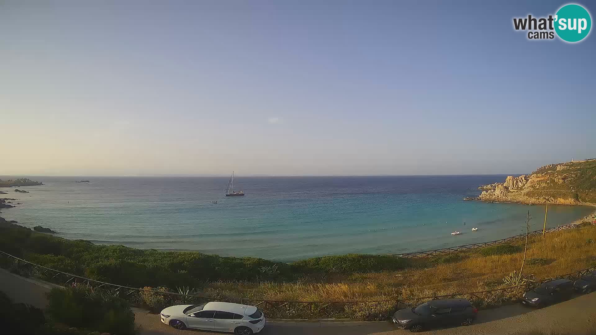 Webcam Rena Bianca beach – Spiaggia Rena Bianca – Santa Teresa Gallura – Sardinia