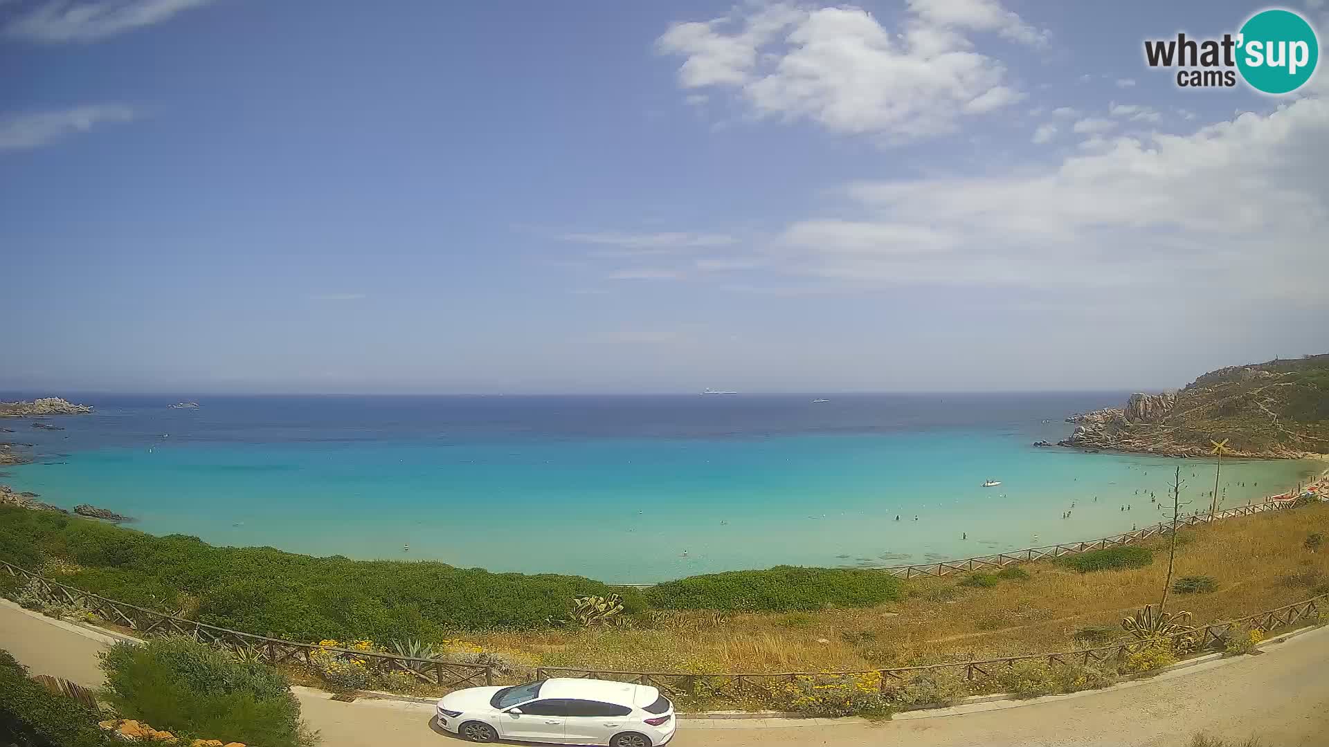 Cámara web playa Rena Bianca – Santa Teresa Gallura – Cerdeña