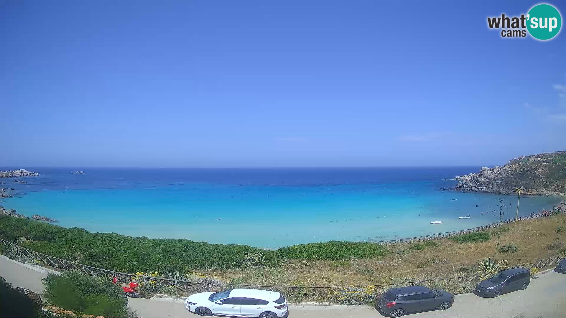Cámara web playa Rena Bianca – Santa Teresa Gallura – Cerdeña