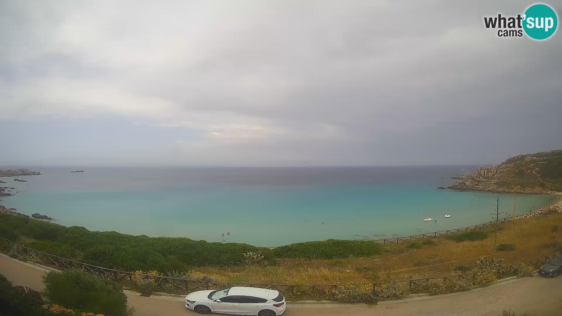 Spletna kamera plaža Rena Bianca – Santa Teresa Gallura – Sardinija