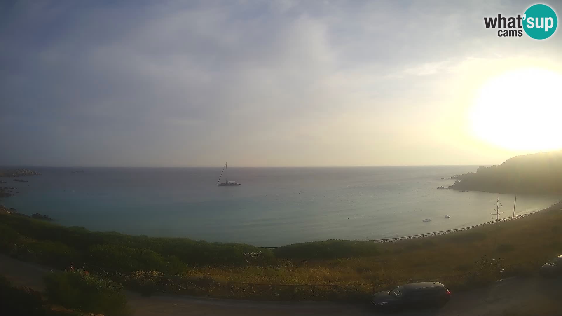 Webcam Rena Bianca beach – Spiaggia Rena Bianca – Santa Teresa Gallura – Sardinia