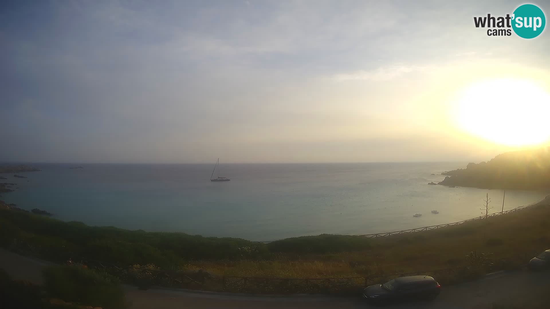 Webcam Rena Bianca beach – Spiaggia Rena Bianca – Santa Teresa Gallura – Sardinia