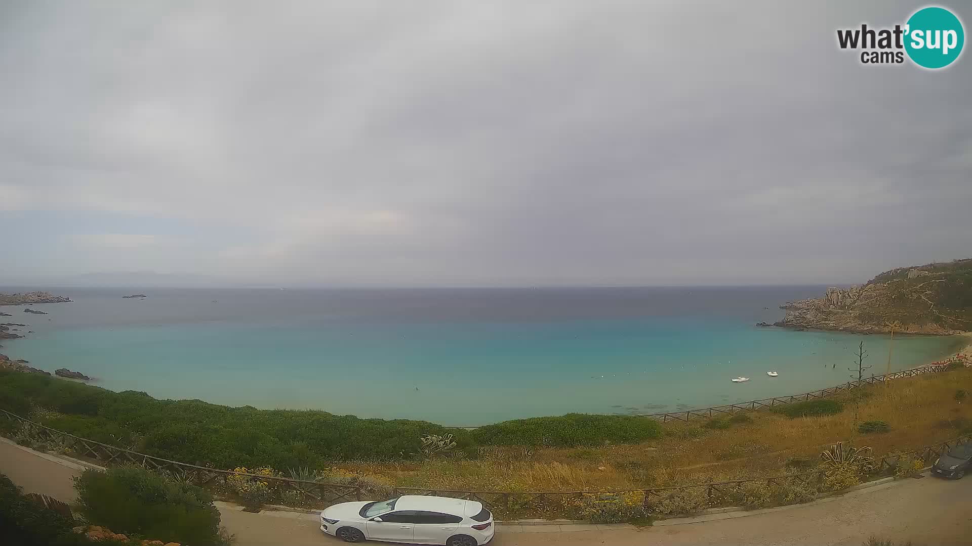 Webcam Rena Bianca beach – Spiaggia Rena Bianca – Santa Teresa Gallura – Sardinia