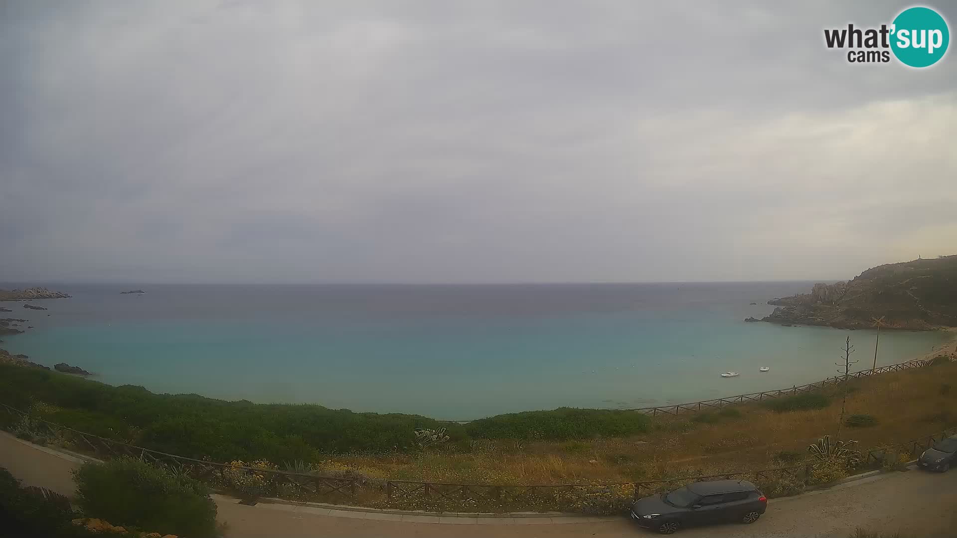 Spletna kamera plaža Rena Bianca – Santa Teresa Gallura – Sardinija