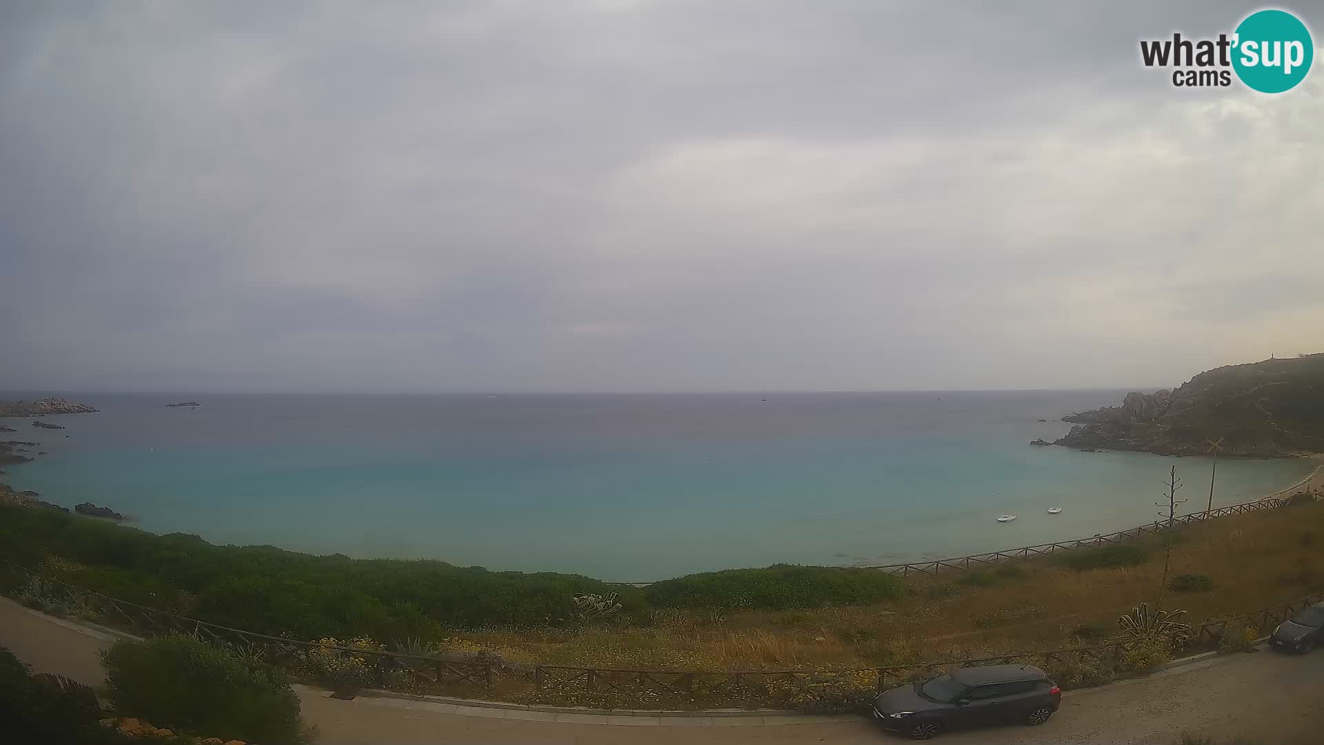 Web kamera plaže Rena Bianca – Santa Teresa Gallura – Sardinija
