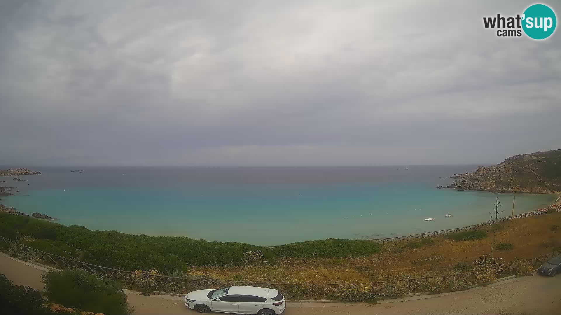Webcam de la plage Rena Bianca – Santa Teresa Gallura – Sardaigne