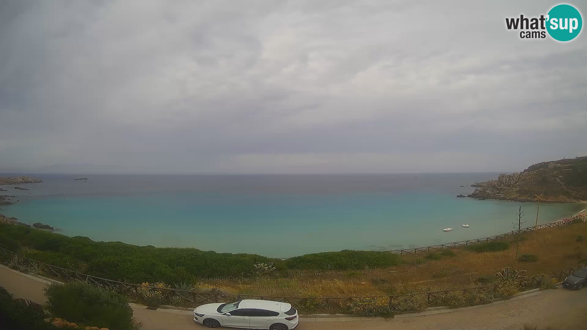 Web kamera plaže Rena Bianca – Santa Teresa Gallura – Sardinija