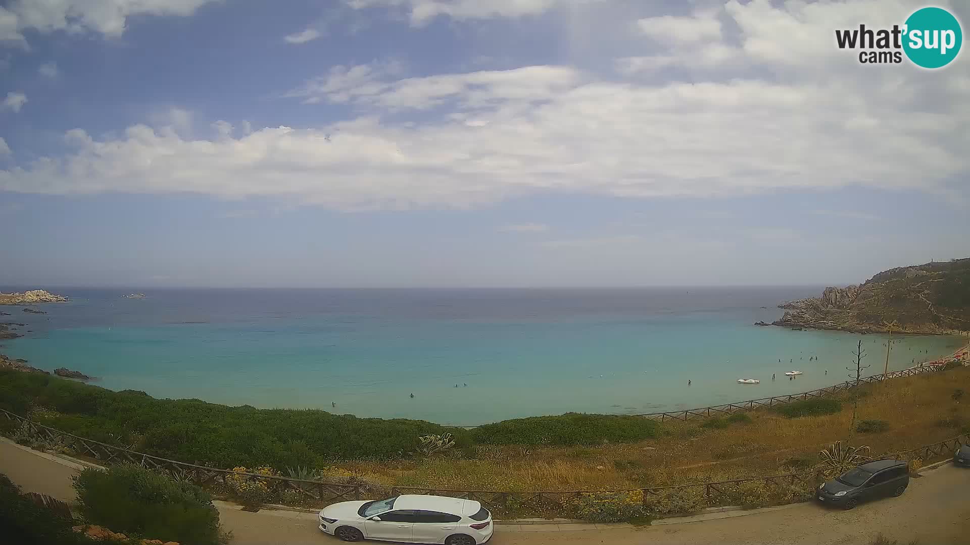 Cámara web playa Rena Bianca – Santa Teresa Gallura – Cerdeña