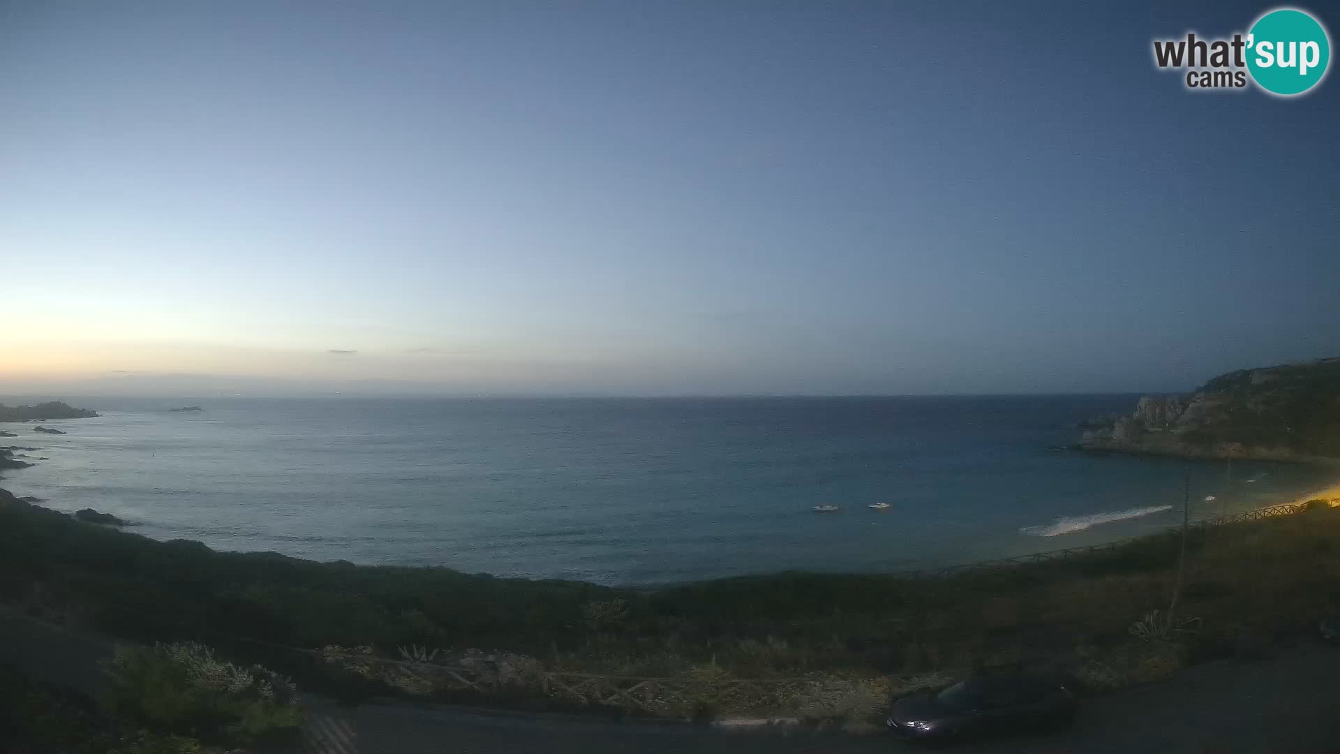 Spletna kamera plaža Rena Bianca – Santa Teresa Gallura – Sardinija