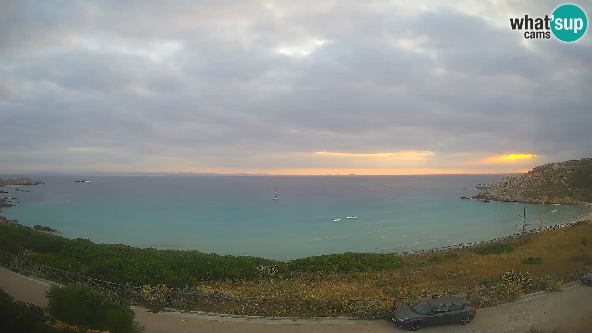 Webcam de la plage Rena Bianca – Santa Teresa Gallura – Sardaigne