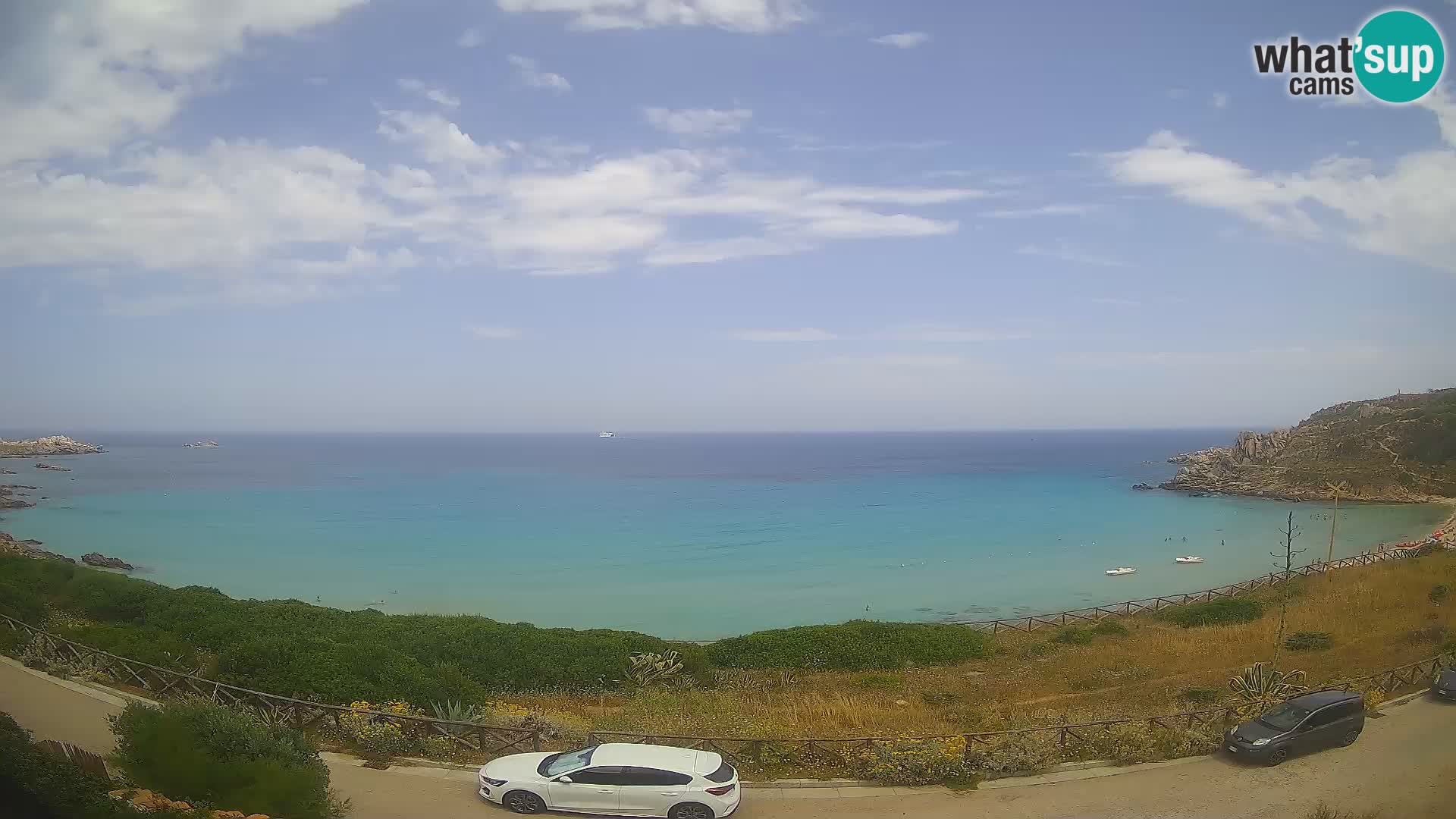 Webcam Spiaggia Rena Bianca – Santa Teresa Gallura – Sardegna