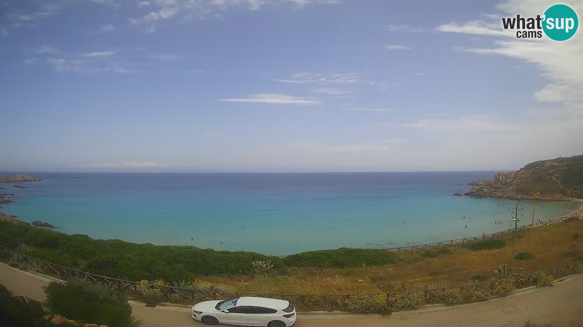 Webcam Spiaggia Rena Bianca – Santa Teresa Gallura – Sardegna