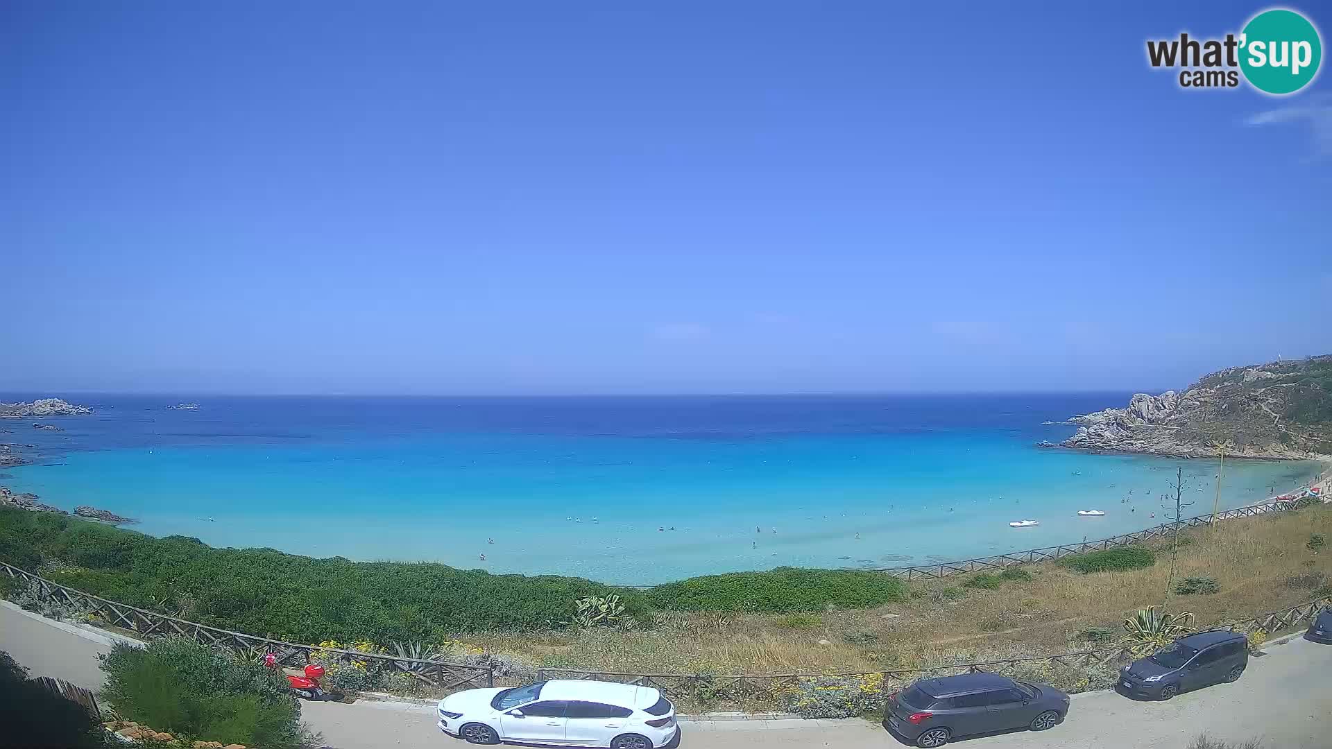 Cámara web playa Rena Bianca – Santa Teresa Gallura – Cerdeña