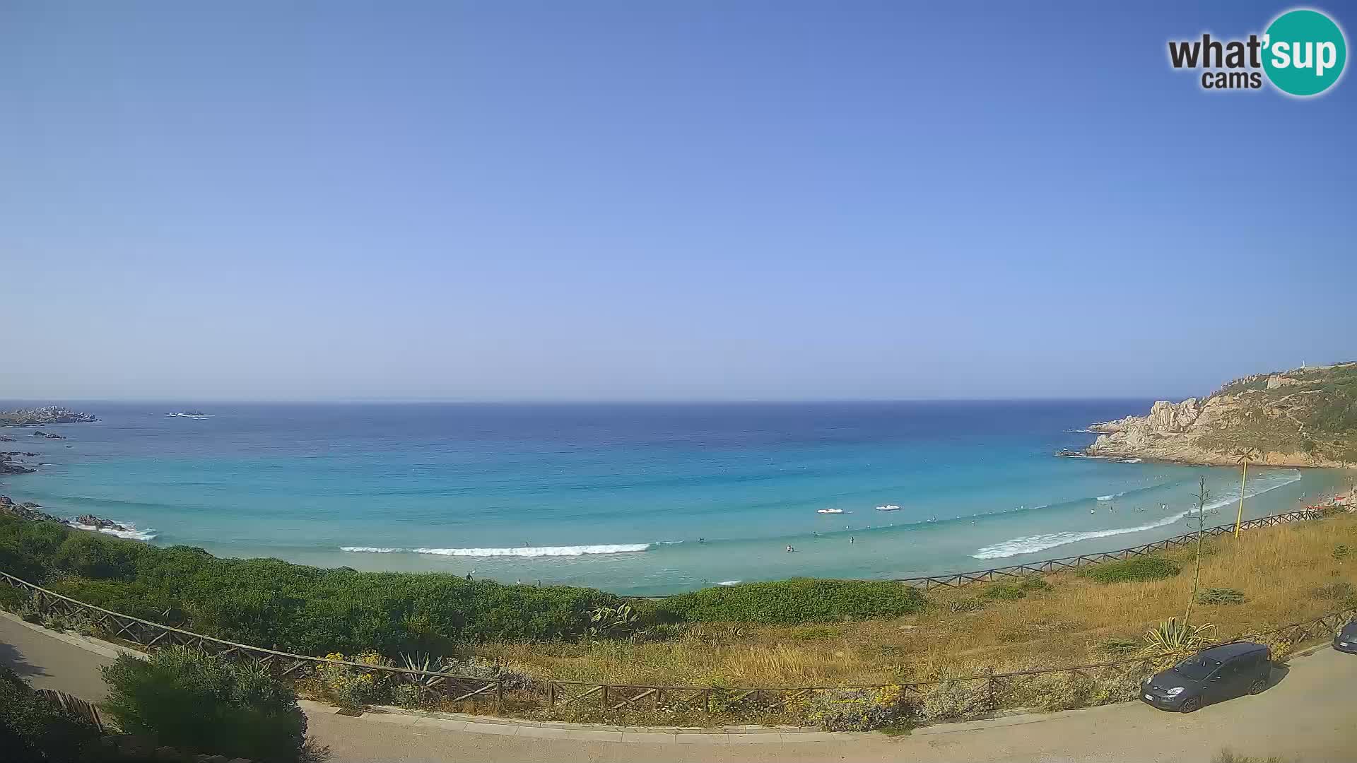 Webcam Spiaggia Rena Bianca – Santa Teresa Gallura – Sardegna
